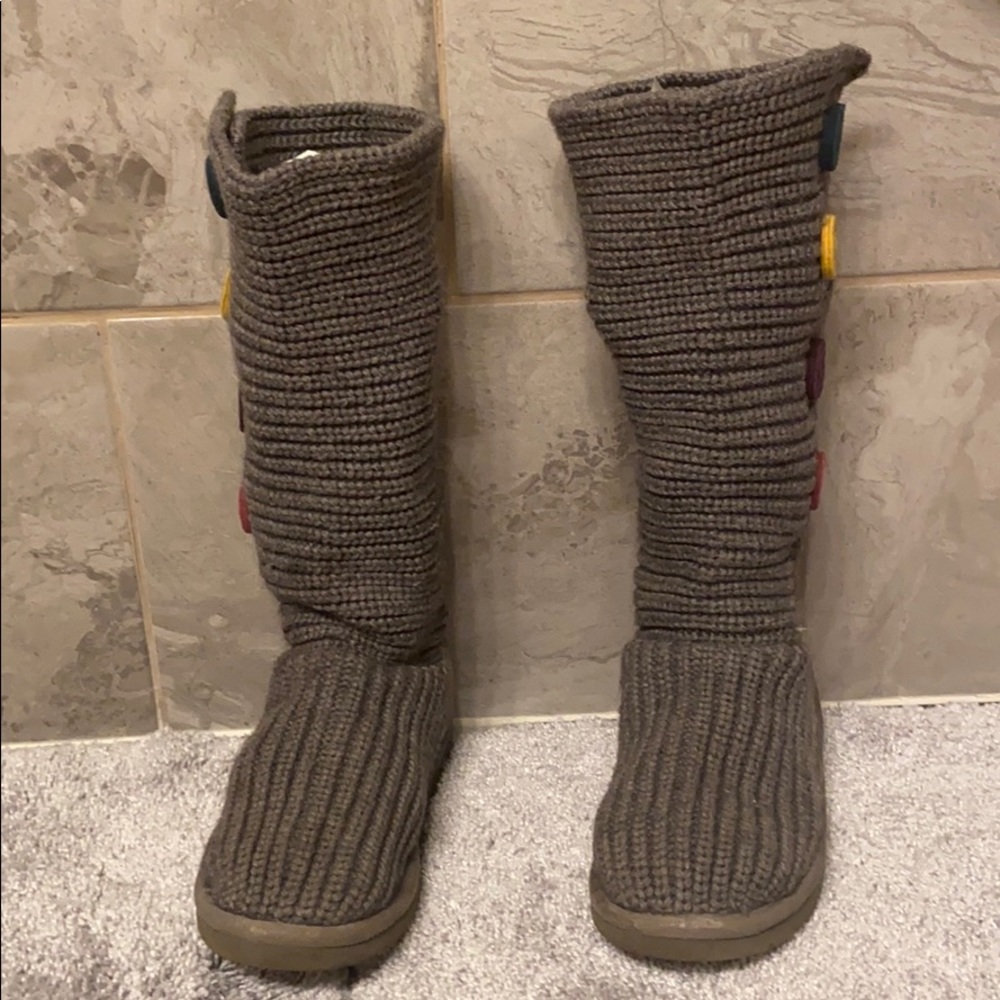 UGG knitted/ fabric boots for teens